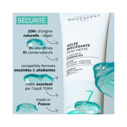 Gelée moussante peau nette - Novexpert lab